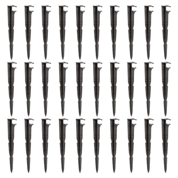 VooGenzek 30x Tropfhalter 8/12 mm für Bewässerungssystem, Mikrotropfen