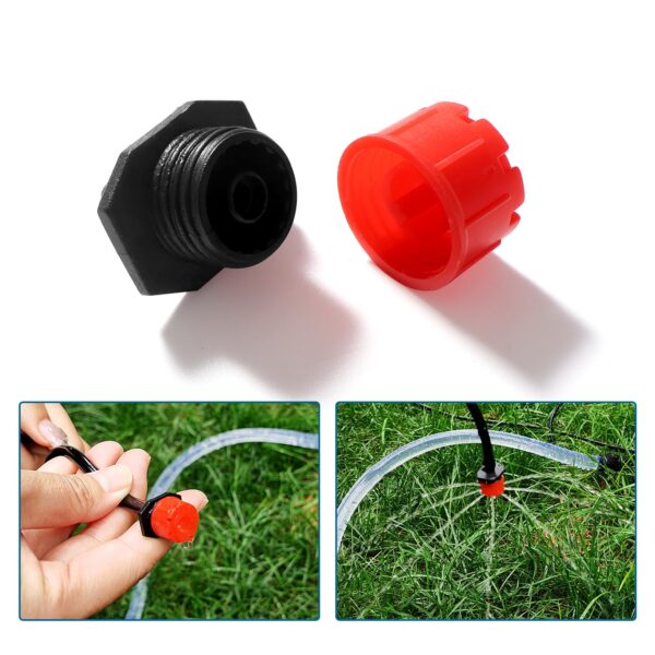 VooGenzek Bewässerungsset 43 Teile 4/6 mm 5m Schlauch DIY